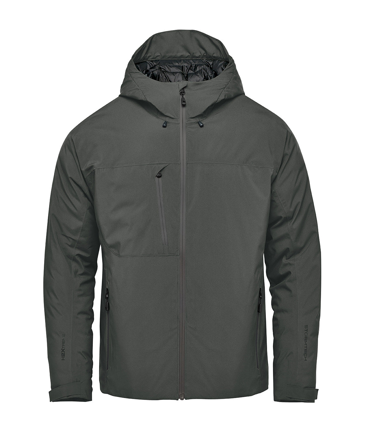 Stormtech Nostromo thermal shell in Graphite, front view
