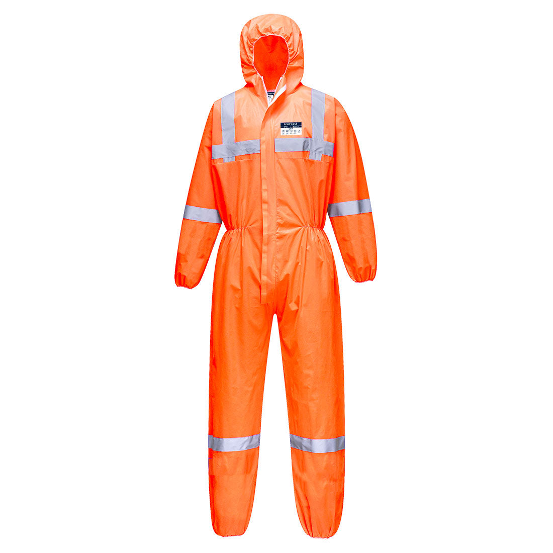 Portwest BizTex SMS Coverall Type 5/6 in Orange, main product image