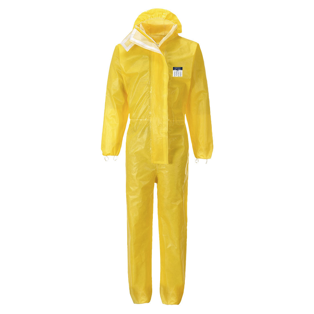Portwest BizTex Microporous Coverall Type 3/4/5/6 in Yellow, main product image