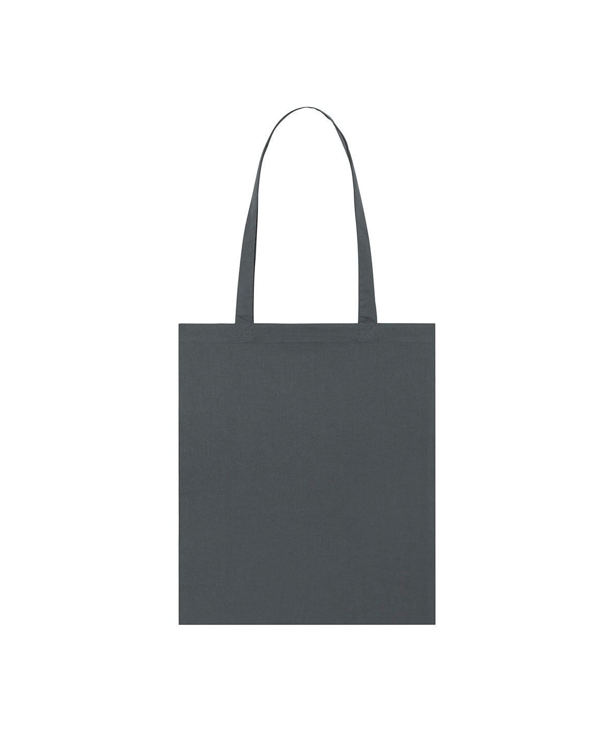 Stanley/Stella Light tote bag in Anthracite, front view