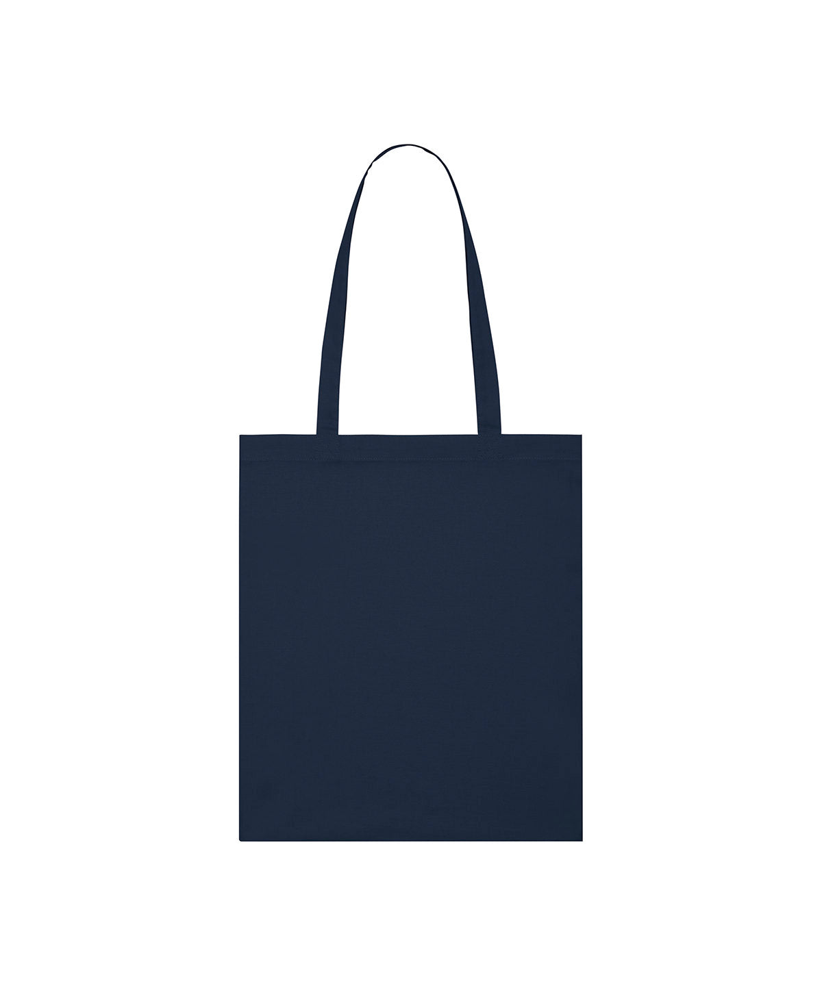 Stanley/Stella Light tote bag in French Navy, front view