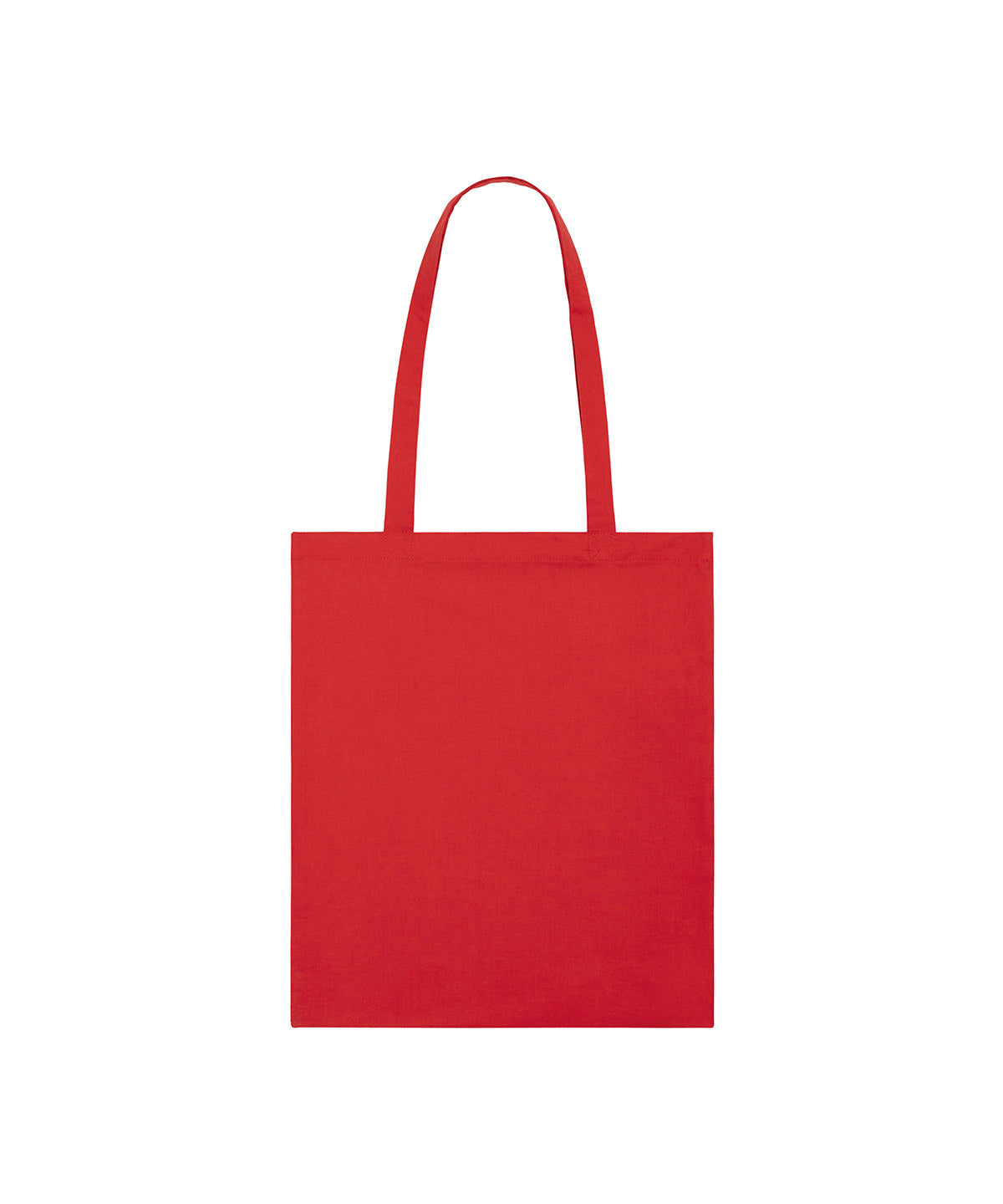 Stanley/Stella Light tote bag in Red, front view