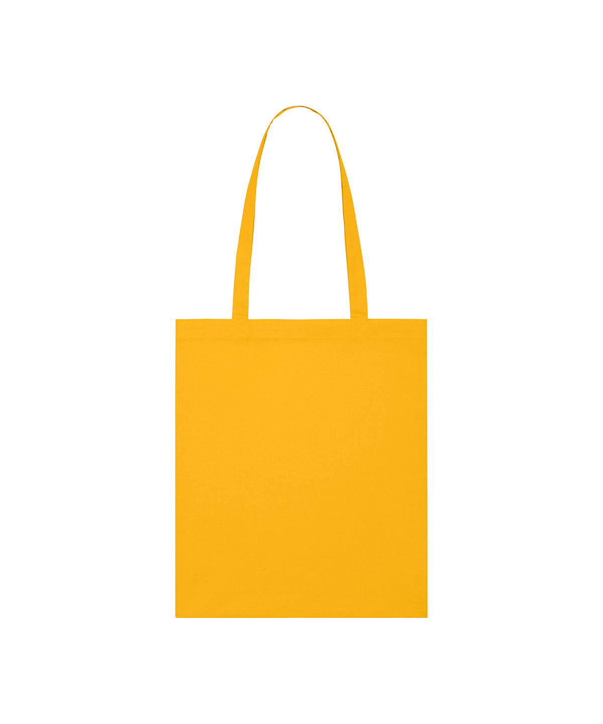 Stanley/Stella Light tote bag in Spectra Yellow, front view