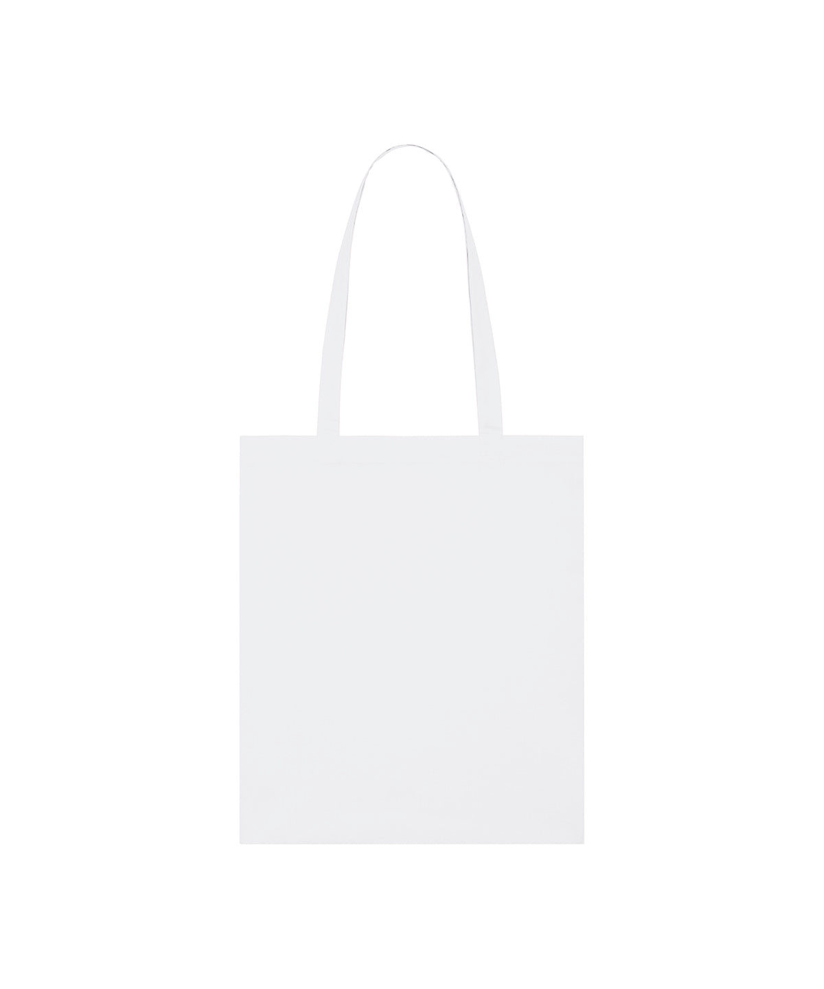 Stanley/Stella Light tote bag in White, front view