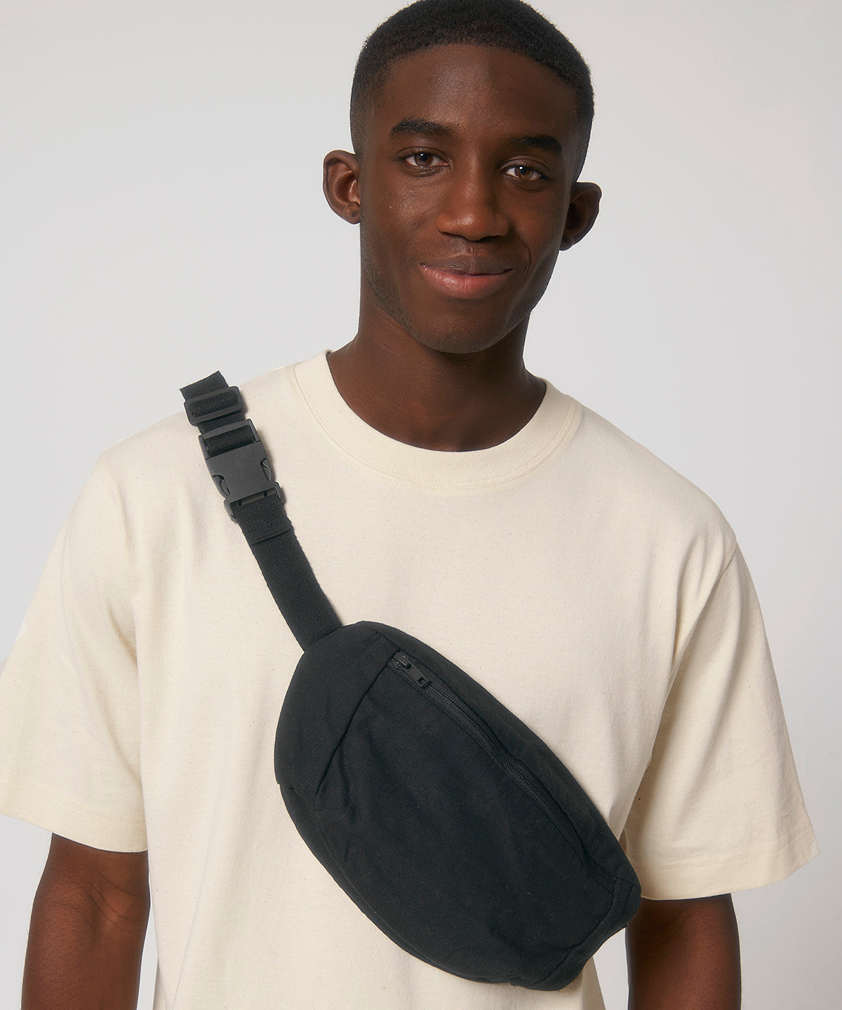 Stanley/Stella Hip bag with canvas fabric, lifestyle photo