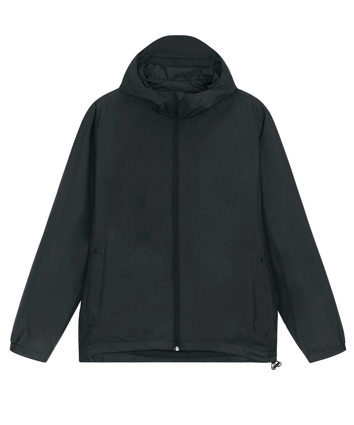 Stanley/Stella Commuter multifunctional jacket in Black, front view