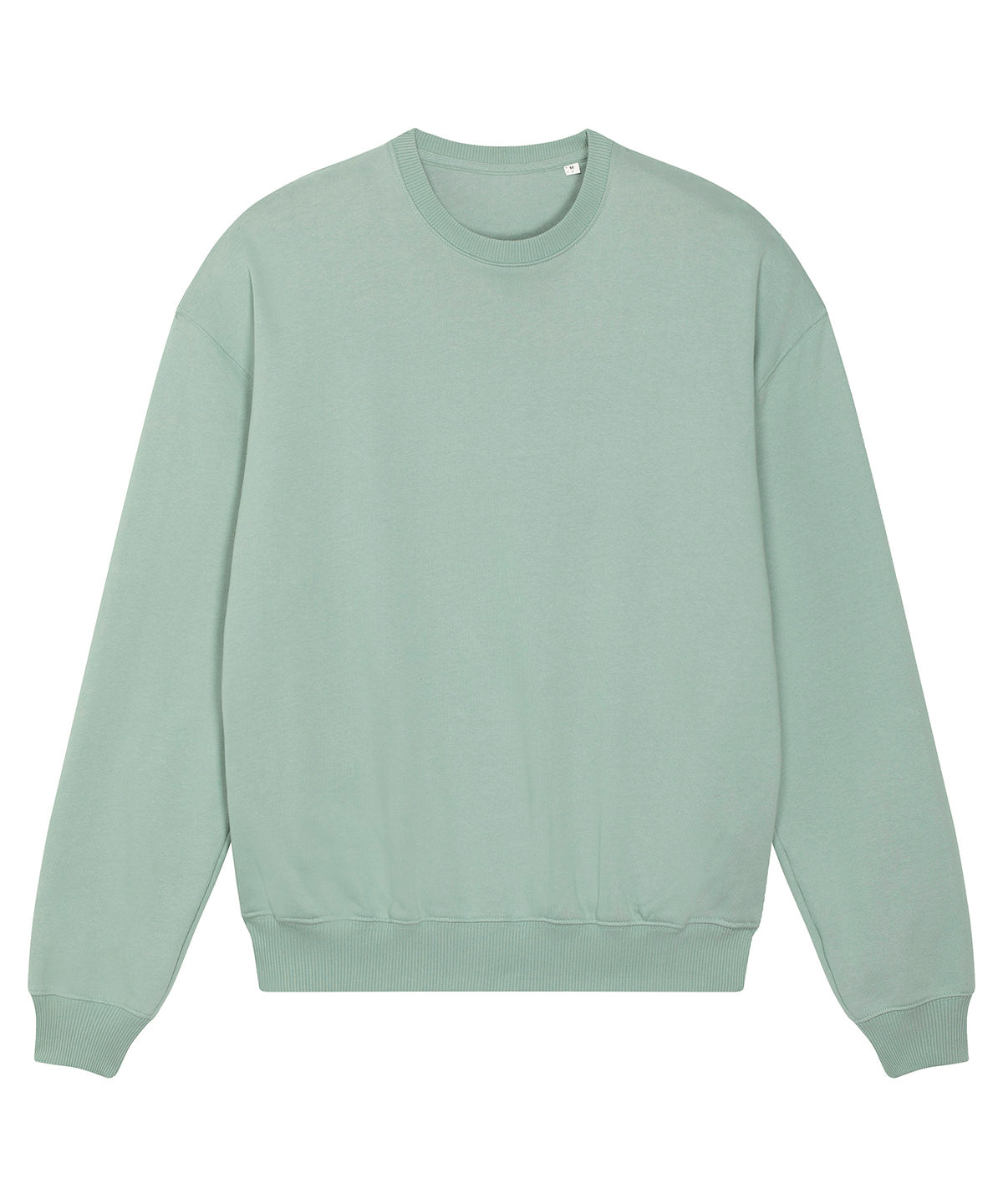 Stanley/Stella Unisex Ledger dry sweatshirt in Aloe, front view