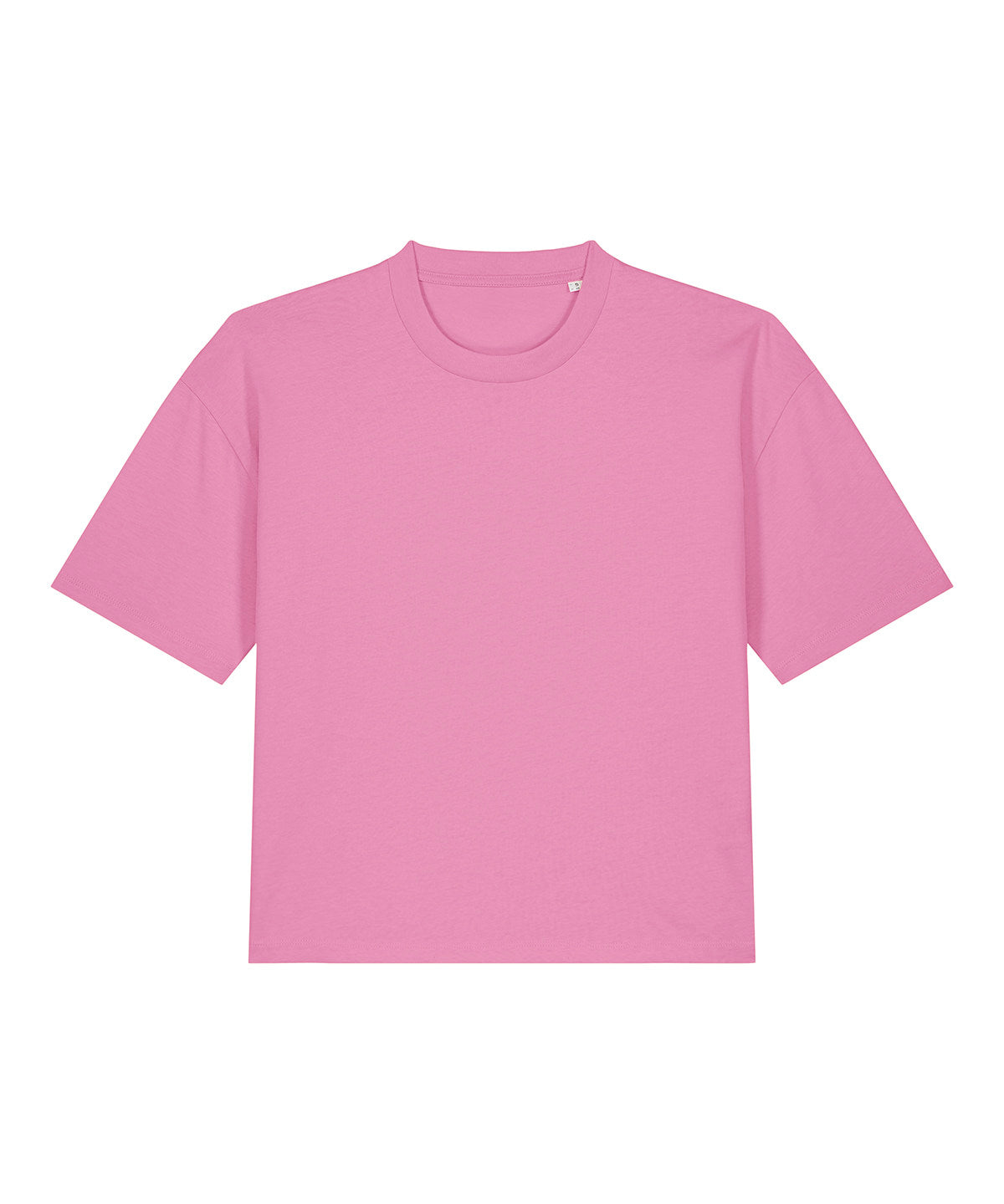 Stanley/Stella Women’s Stella Nova boxy t-shirt in Bubble Pink, front view
