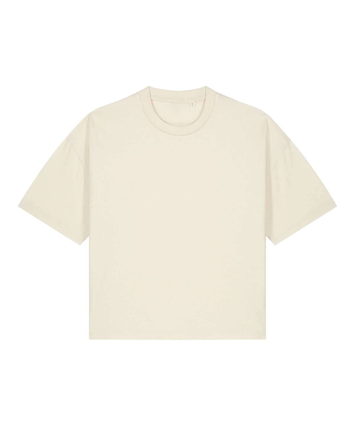 Stanley/Stella Women’s Stella Nova boxy t-shirt in Natural Raw, front view