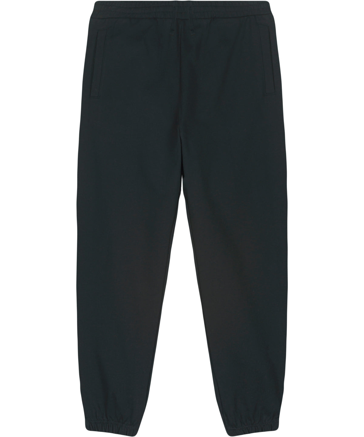 Stanley/Stella Unisex Jammer dry sweatpants in Black, front view