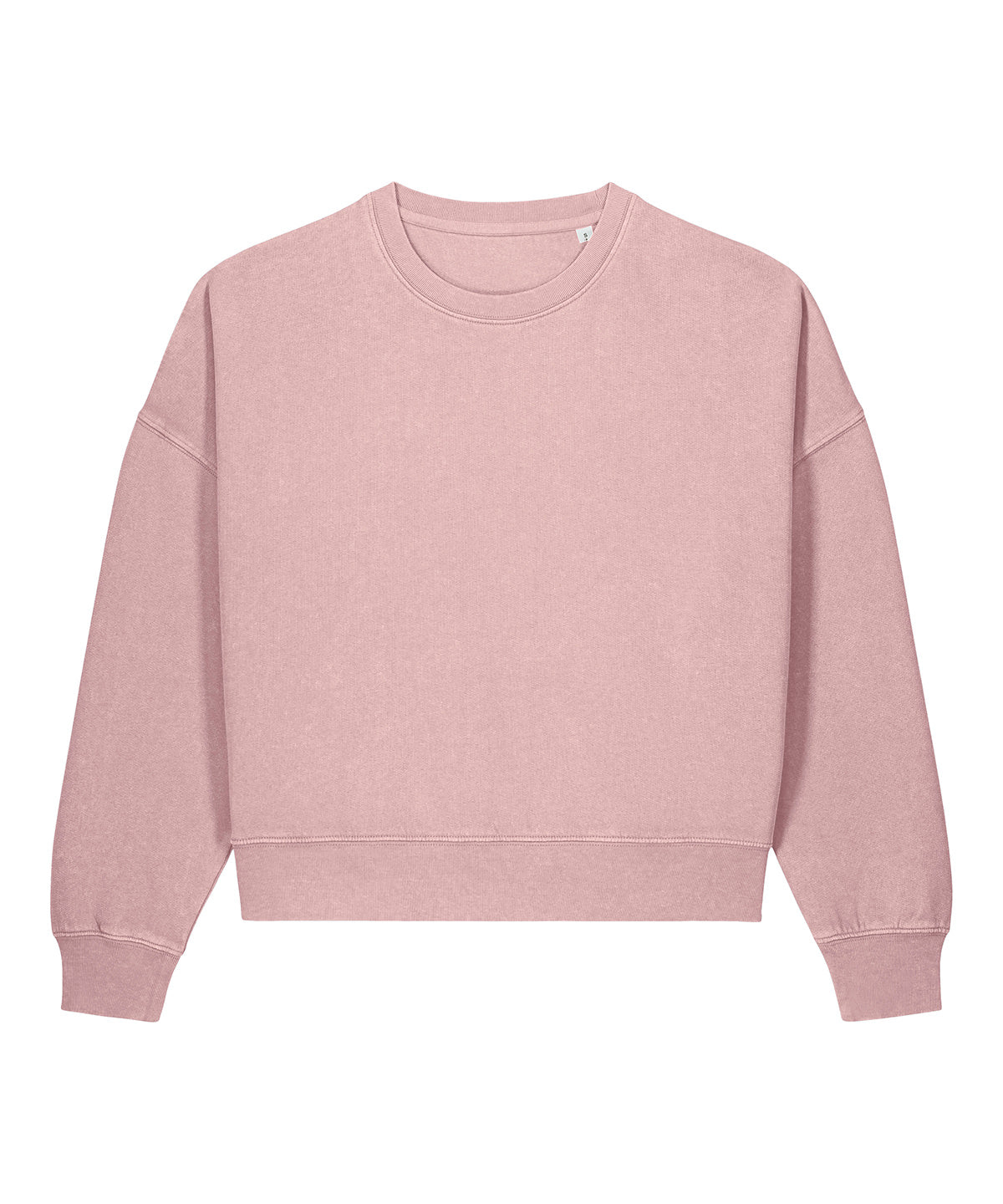 Stanley/Stella Stella Alma vintage in Garment Dyed Blush, front view