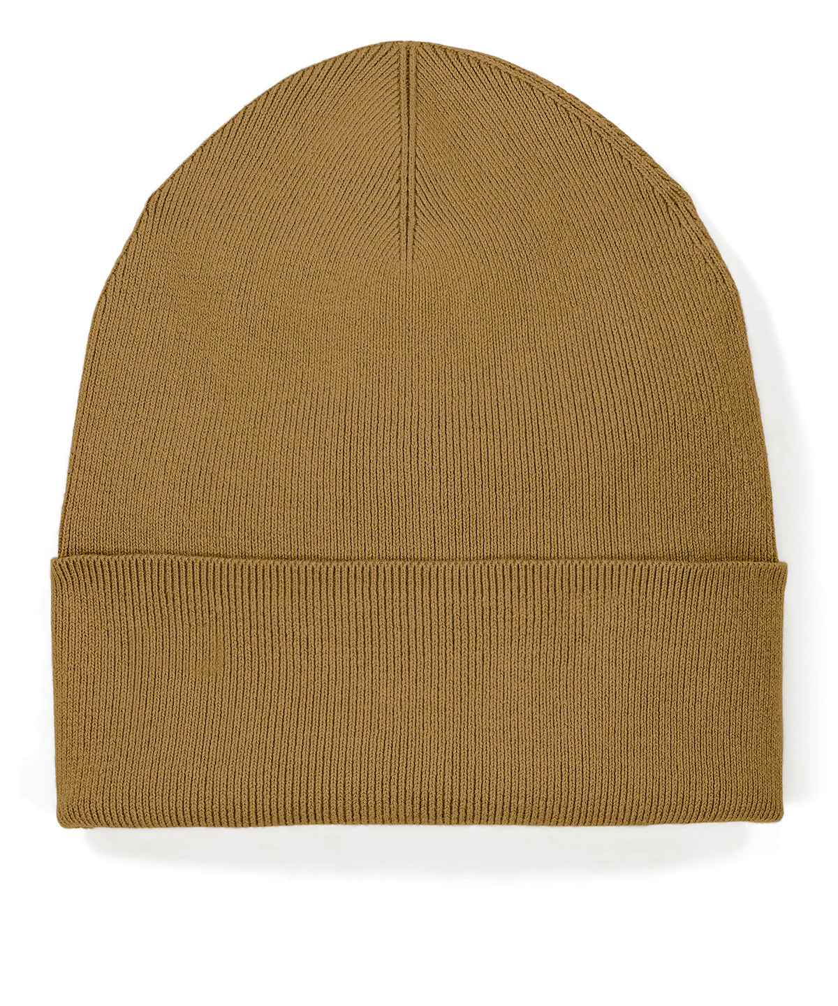 Stanley/Stella Rib beanie 2.0 in Bronze, front view