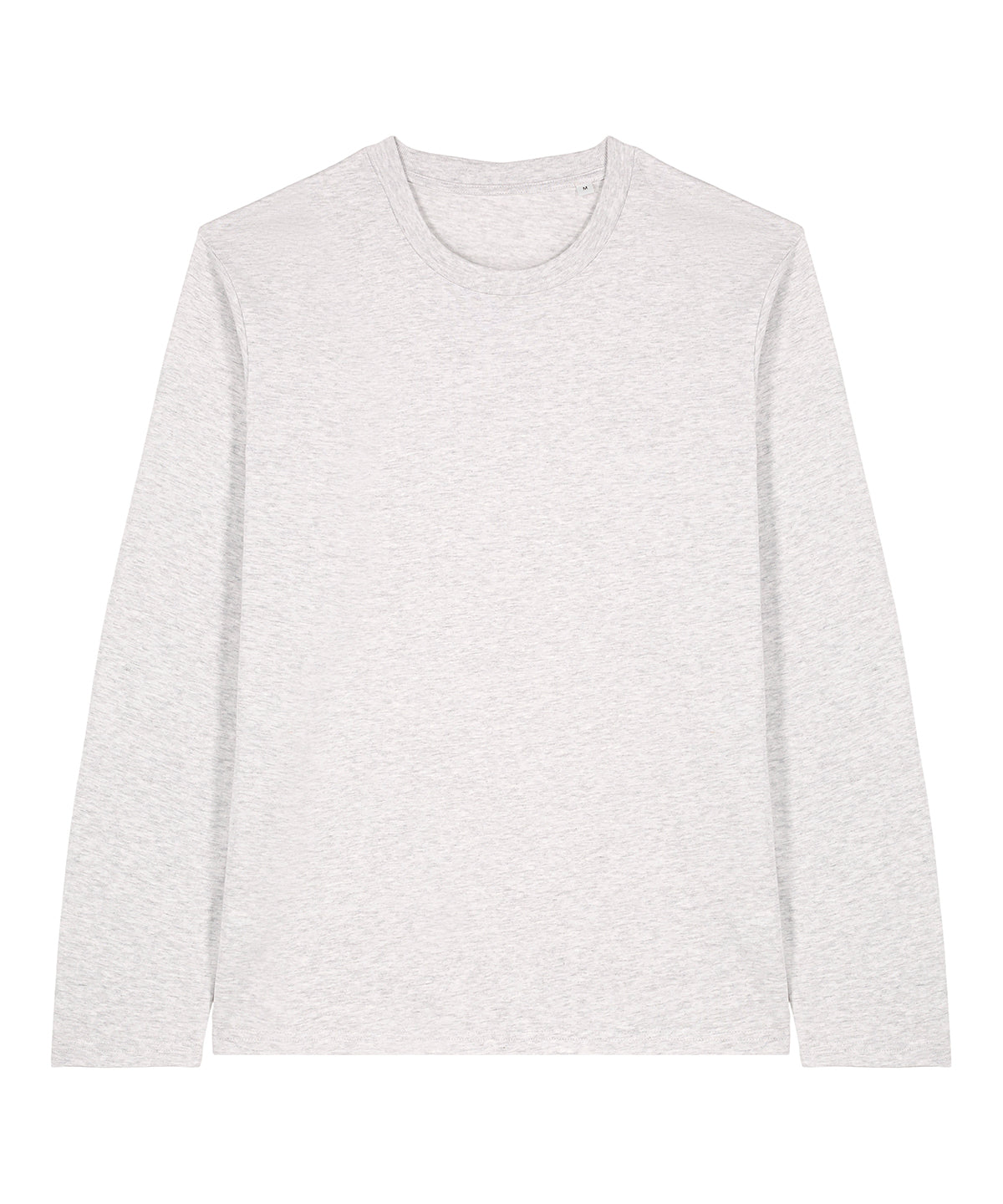 Stanley/Stella Creator 2.0 long sleeve in Cool Heather Grey, front view