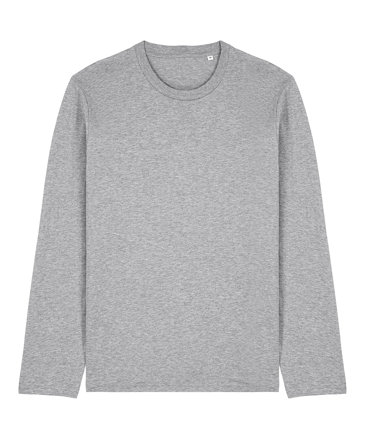 Stanley/Stella Creator 2.0 long sleeve in Heather Grey, front view