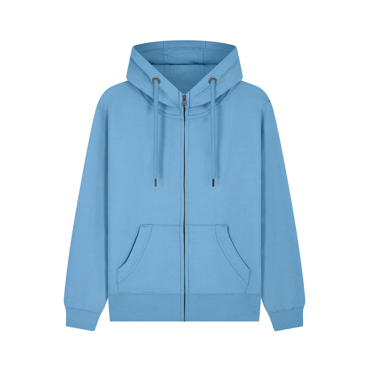 Cotton Ridge W51PF_v2.0 Neptune Ultra Premium Zip Hoodie in Sky Blue