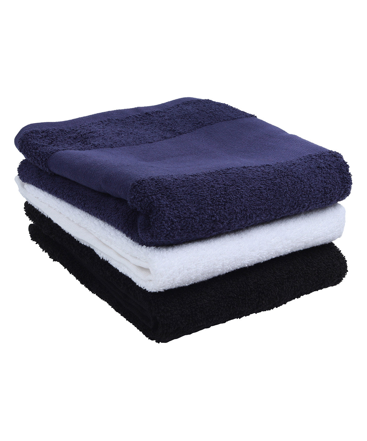 Towel City Printable border hand towel, lifestyle photo