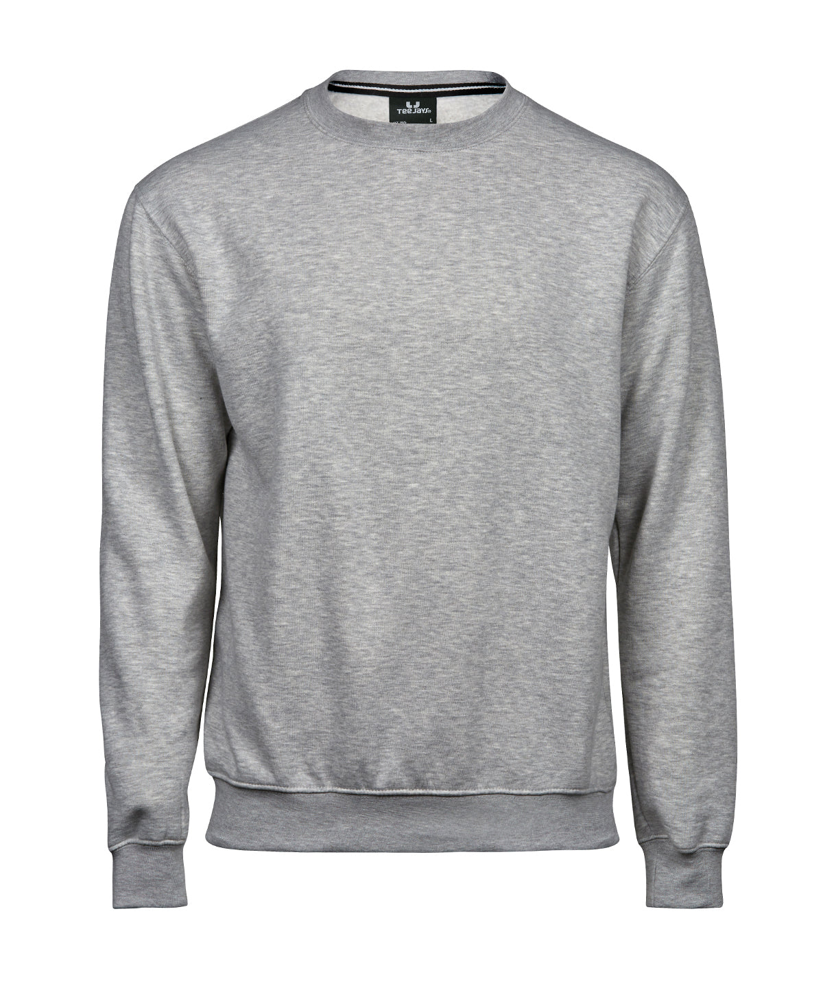 Tee Jays Heavy sweatshirt in Heather Grey, front view