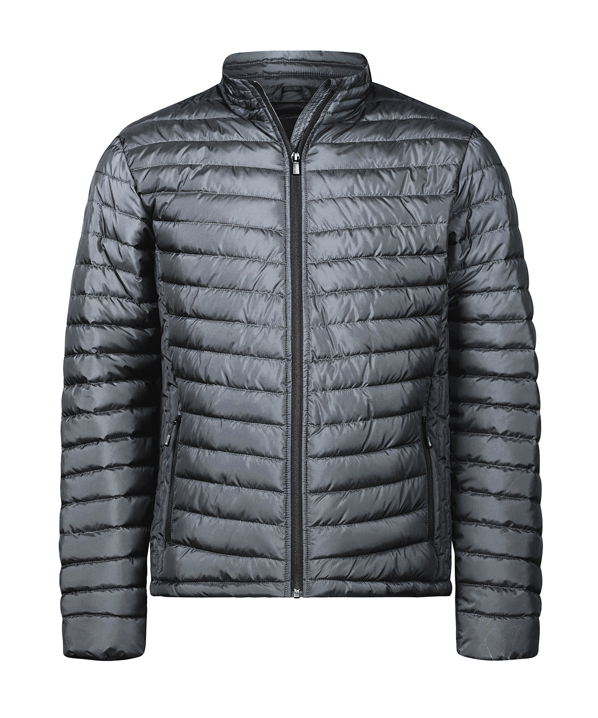 Tee Jays Zepelin jacket in Space Grey, front view