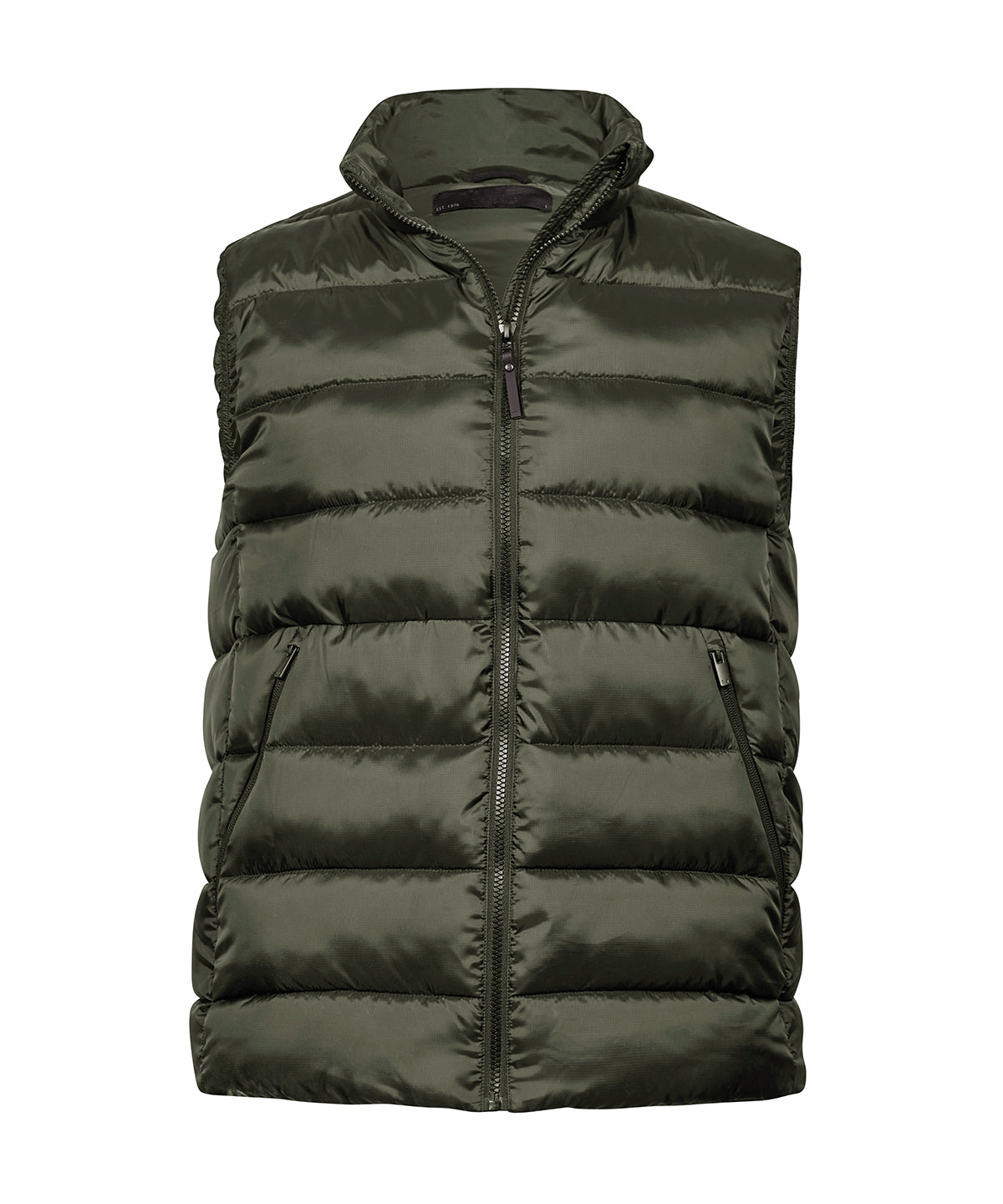 Tee Jays Lite bodywarmer in Deep Green, front view
