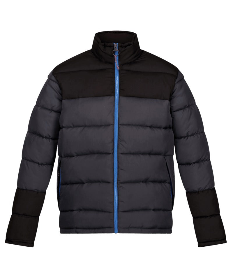 Regatta Professional - Men's Vintage Puffer Jacket - Seal Grey/Black