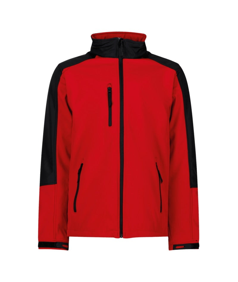 Regatta Professional - Hydroforce 3-Layer Membrane Hooded Softshell - ClassRed/Blk