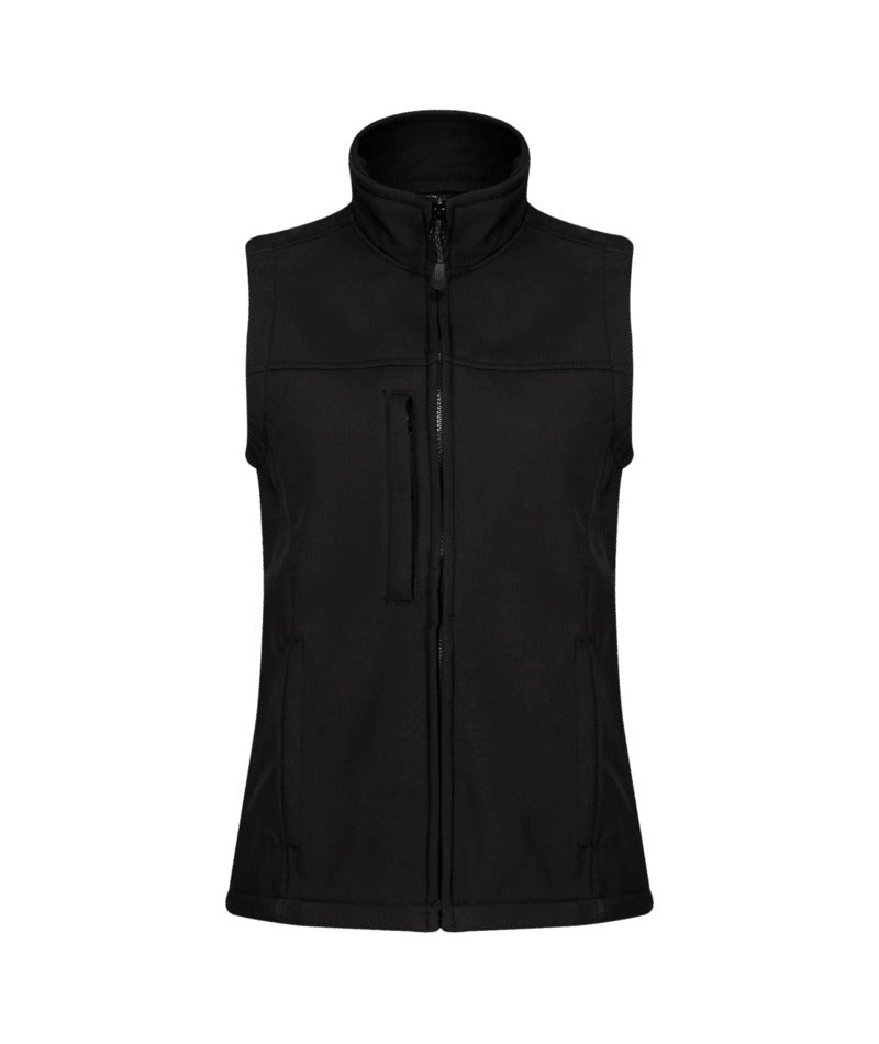 Regatta Professional - Women’s Flux Softshell Bodywarmer - All Black