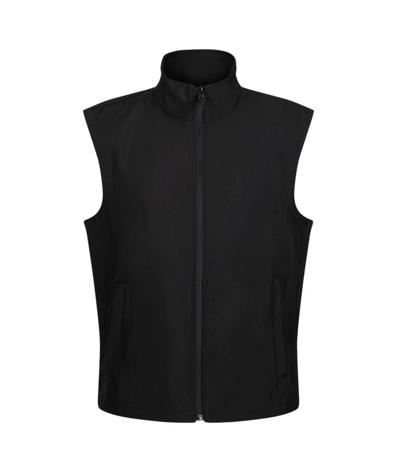 Uneek x5 Polo + Gildan x2 Sweatshirt + Regatta Bodywarmer Pack - Regatta Professional TRA820 Classic Printable Softshell Bodywarmer black front