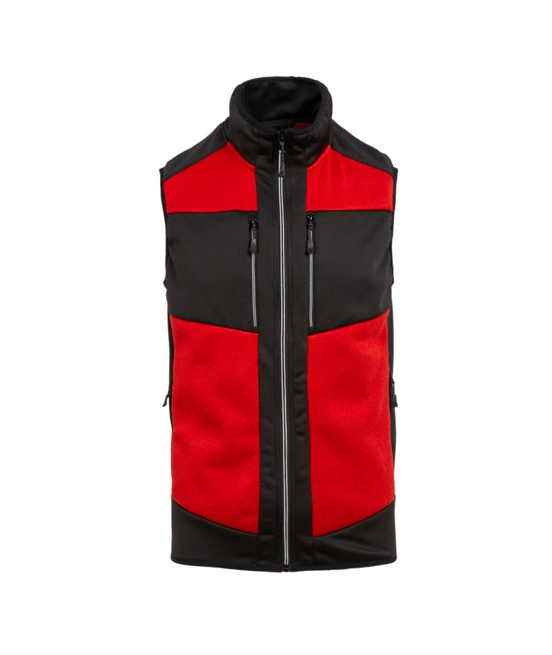 Regatta Professional - E-Volve Knit-Effect Stretch Bodywarmer - ClassRed/Blk
