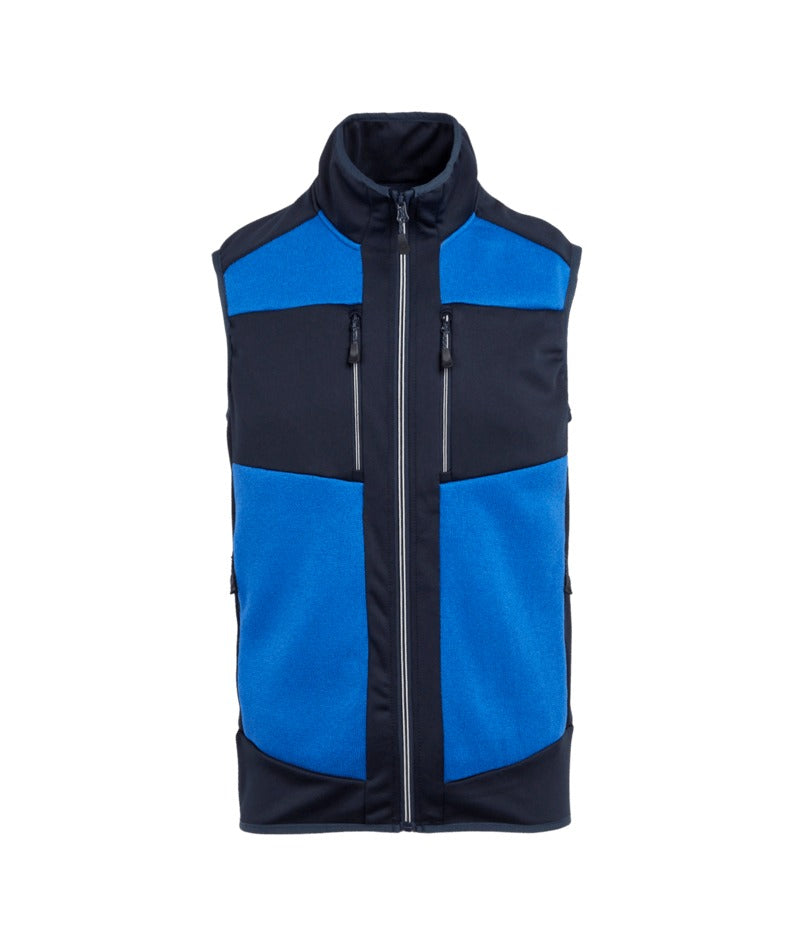 Regatta Professional - E-Volve Knit-Effect Stretch Bodywarmer - Strong Blue/Navy