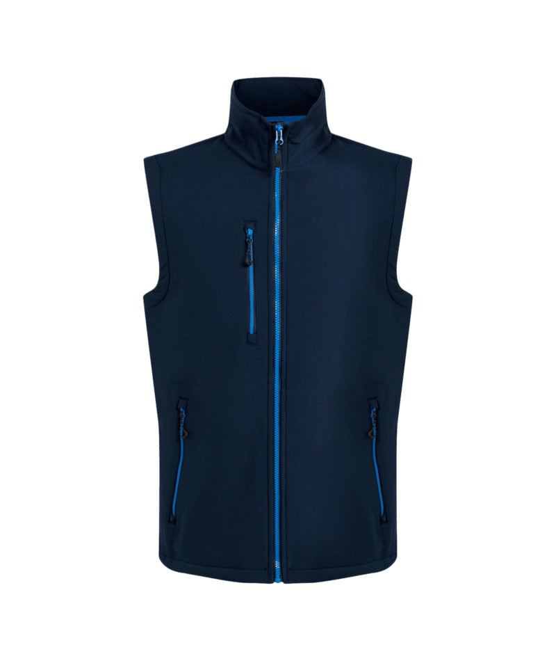 Regatta Professional - Navigate 2-Layer Softshell Bodywarmer - Navy/French Blue