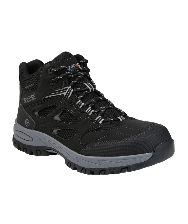 Regatta Professional - Mudstone Safety Hiker Boots S1P Src - Black/Granit