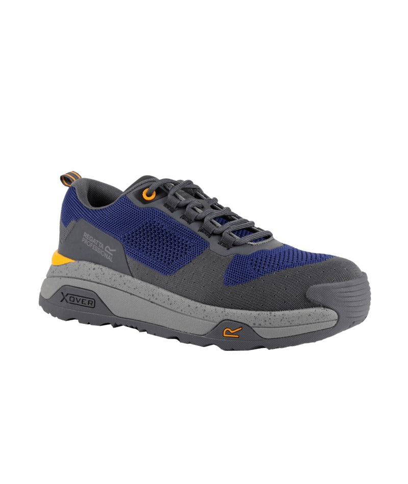 Regatta Professional - Crossfort Safety Trainers S1 FO SR - Twilight Blue/Gun Metal