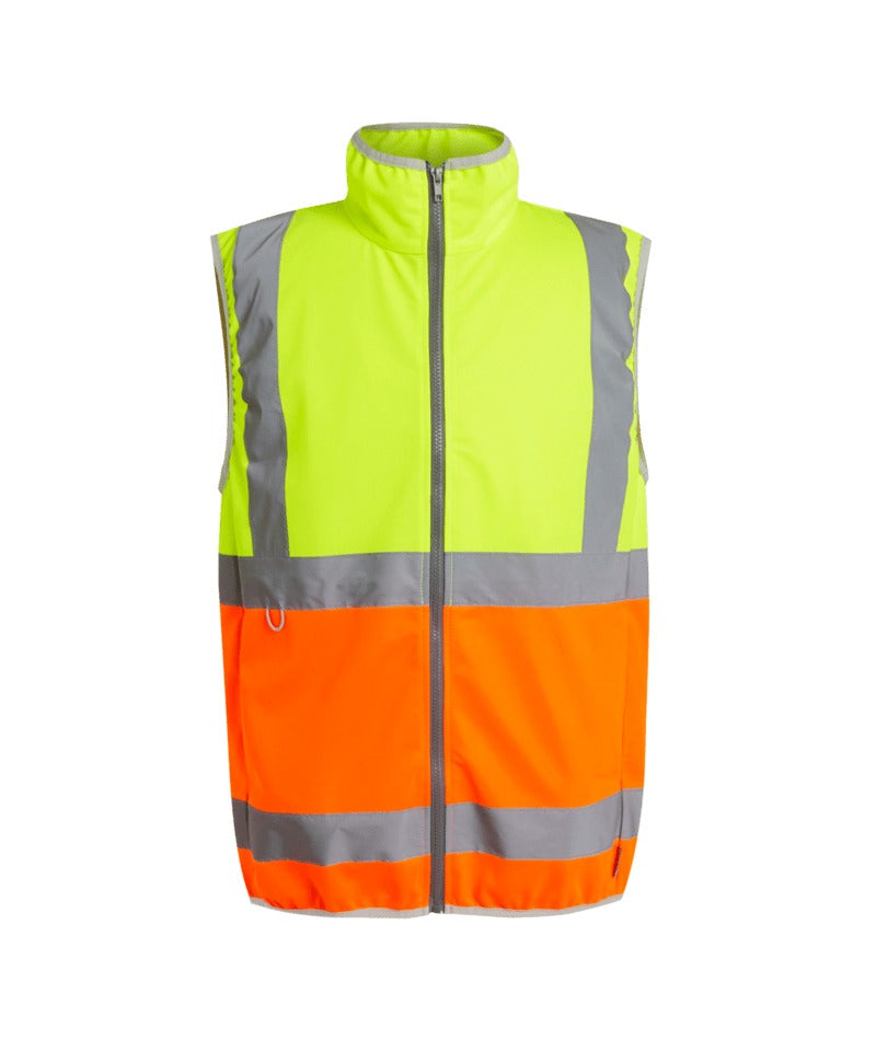 Regatta Professional - Hi-Vis Pro Full-Zip Gilet - Yellow/Orange