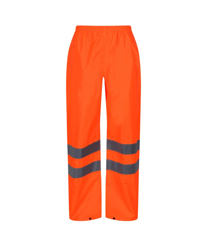 Regatta Professional - Hi-Vis Pro Packaway Overtrousers - Orange