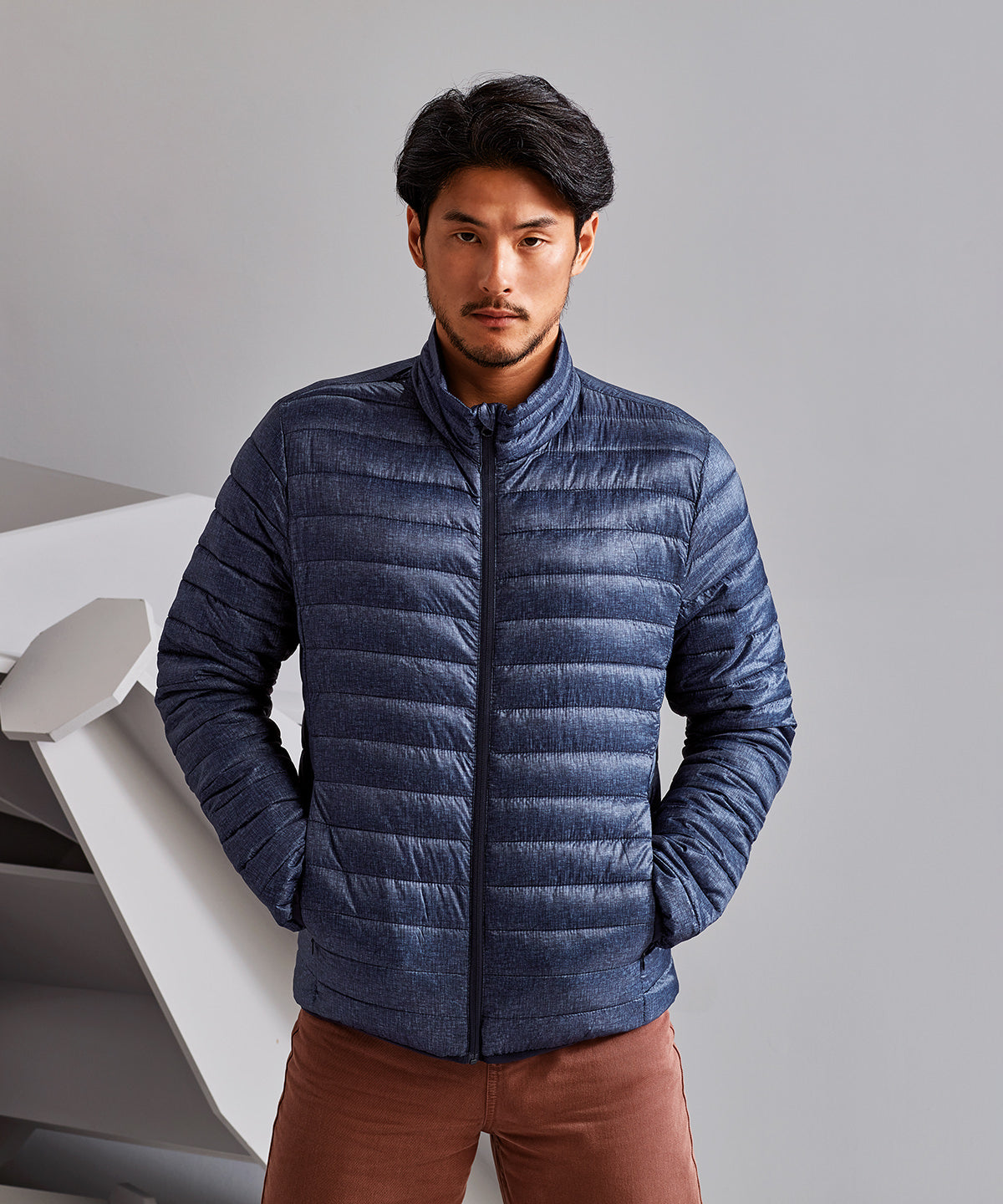 2786 Melange padded jacket, lifestyle photo