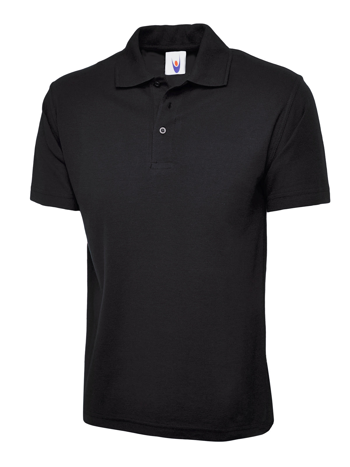 Uneek x5 Polo + x3 Tee + x2 Sweatshirt + Regatta Bodywarmer Pack - Uneek UC101 Classic Poloshirt black front