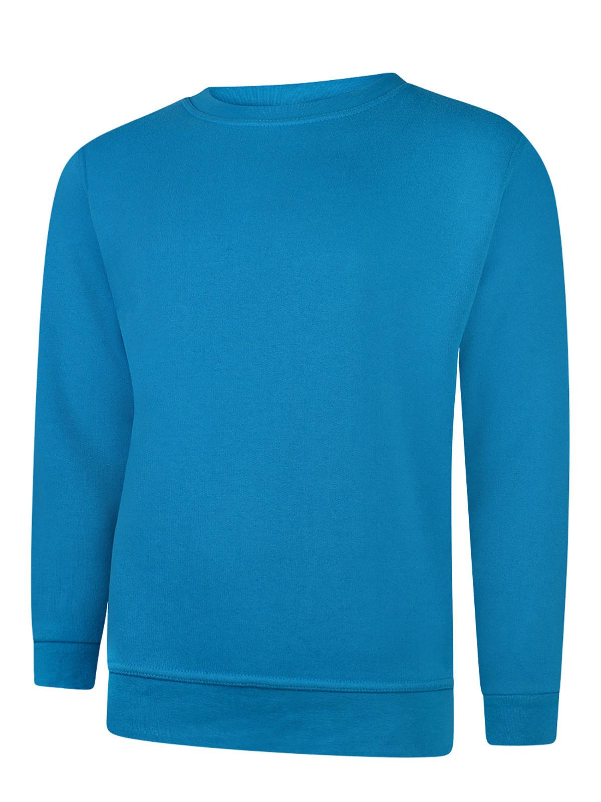Uneek Classic Sweatshirt in Sapphire Blue