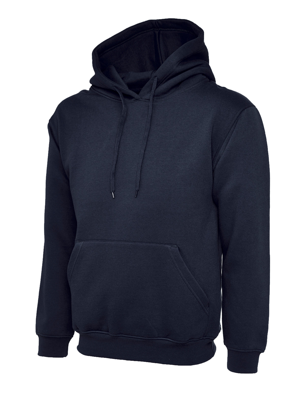 Uneek Classic Hooded Sweatshirt in Navy