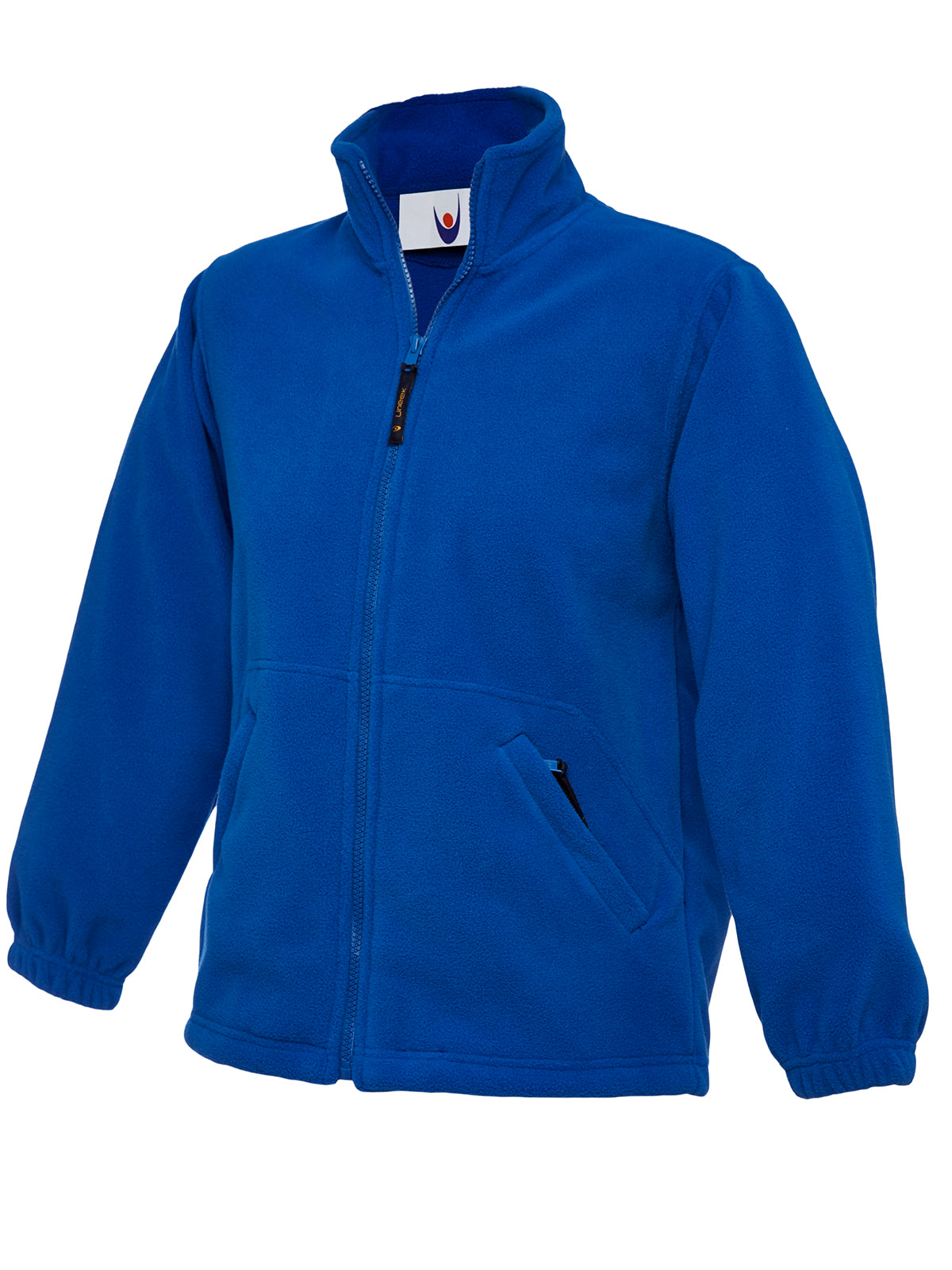 Uneek Childrens Classic Full Zip Fleece Jacket in Royal