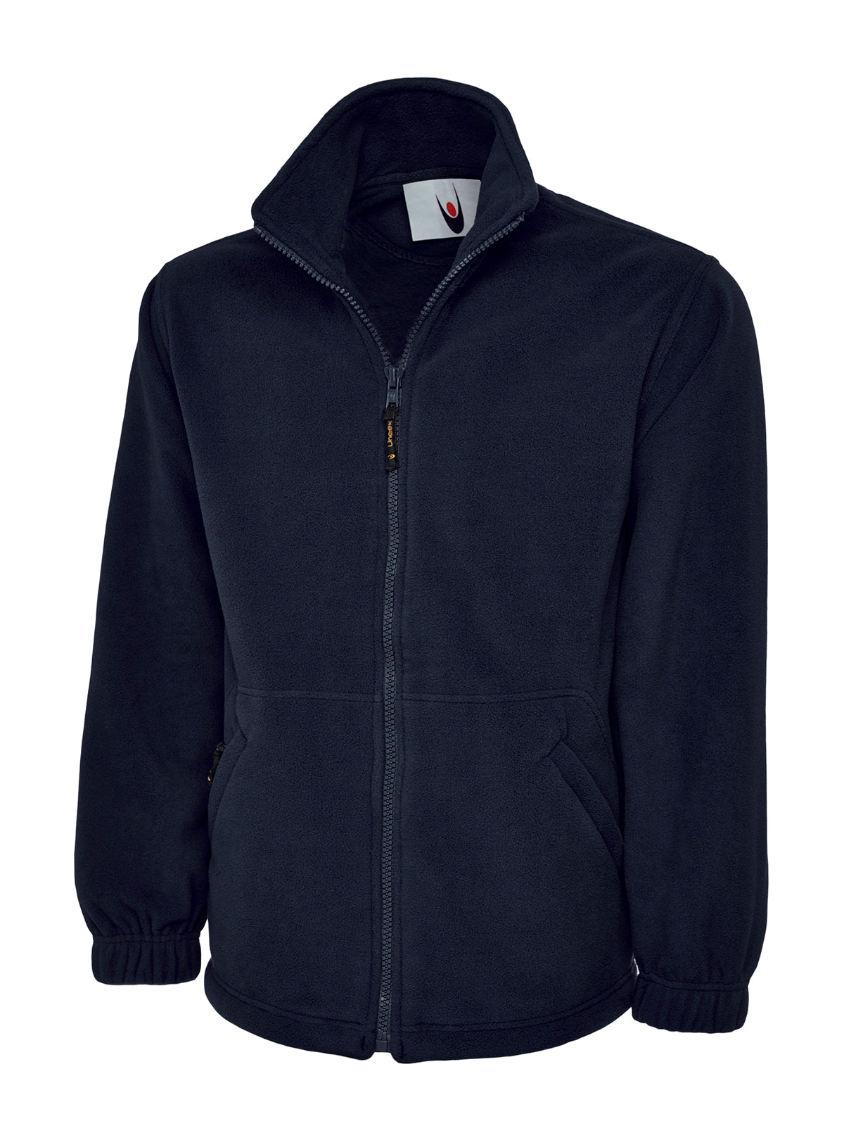 Uneek x4 Scrub Tunic + x4 Scrub Trouser + Fleece Pack - Uneek UC604 Classic Full Zip Fleece Jacket front