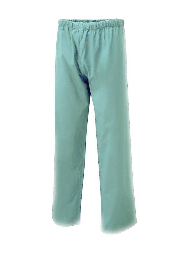 Uneek Scrub Trouser in Aqua, front view