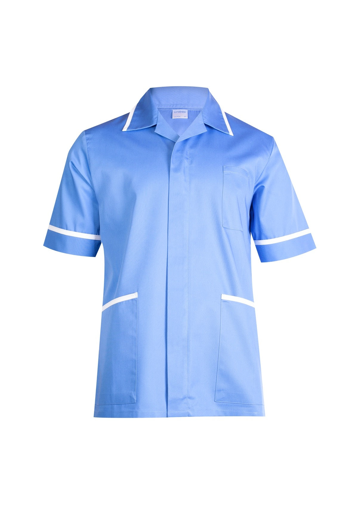 Uneek x4 Ladies + x4 Mens Tunic Pack - Uneek UC924 Mens Heavyweight Tunic front