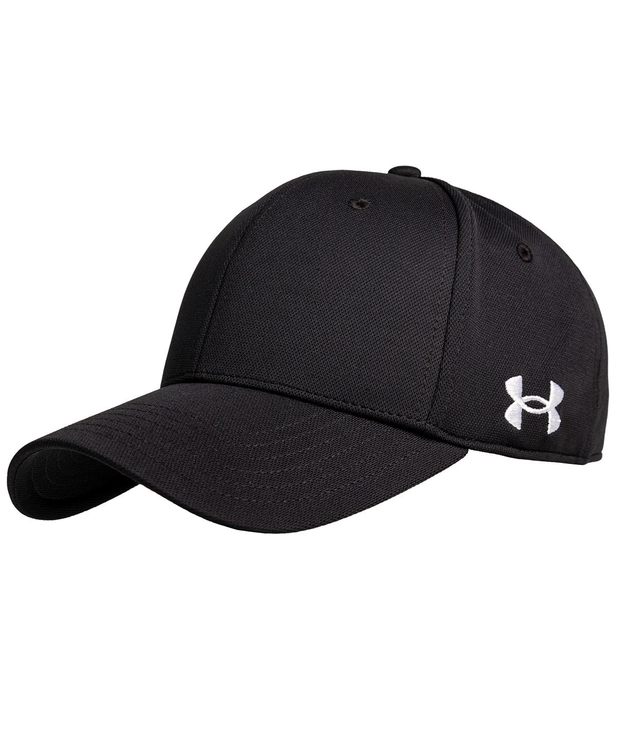 Under Armour Golf UA team blitzing cap in Black, front view