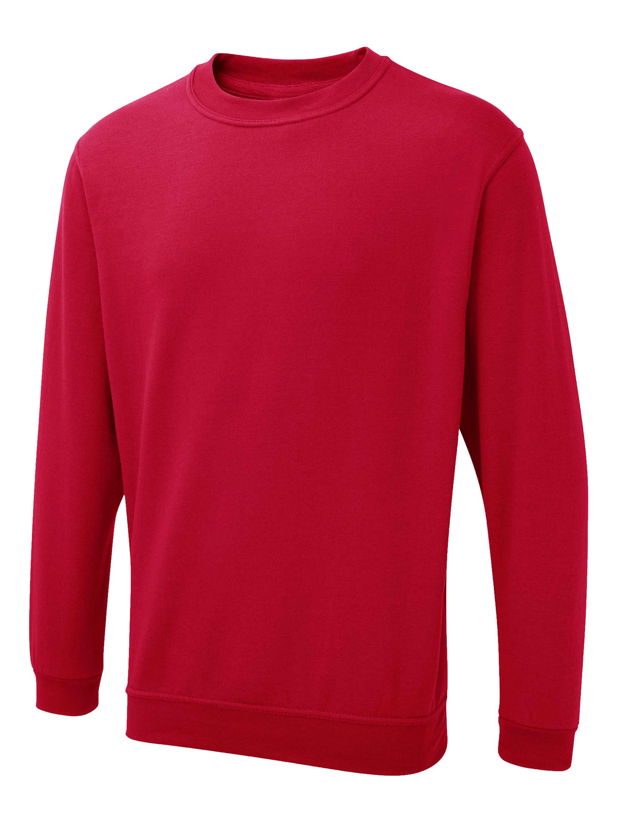 Uneek The UX Sweatshirt in Red