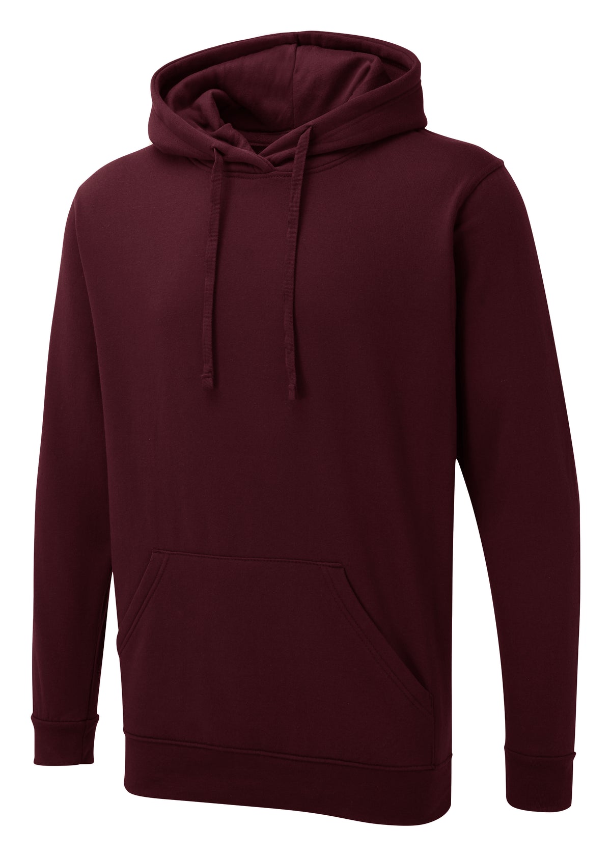 Uneek The UX Hoodie in Maroon