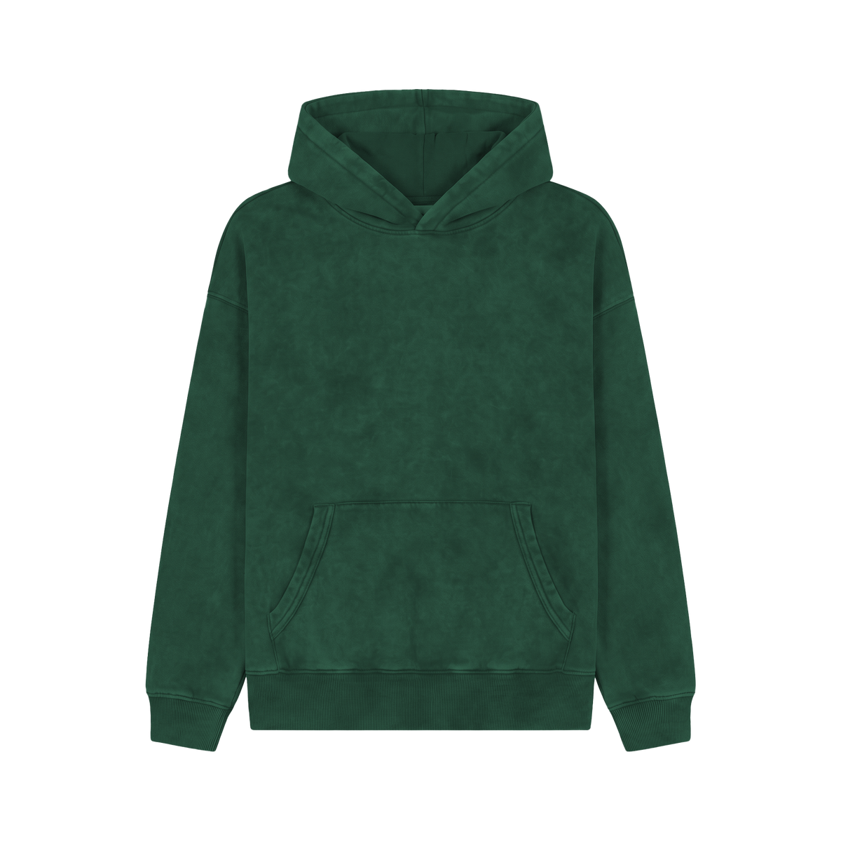 Cotton Ridge CR11 Vintage Hoodie in Vintage Green, front view