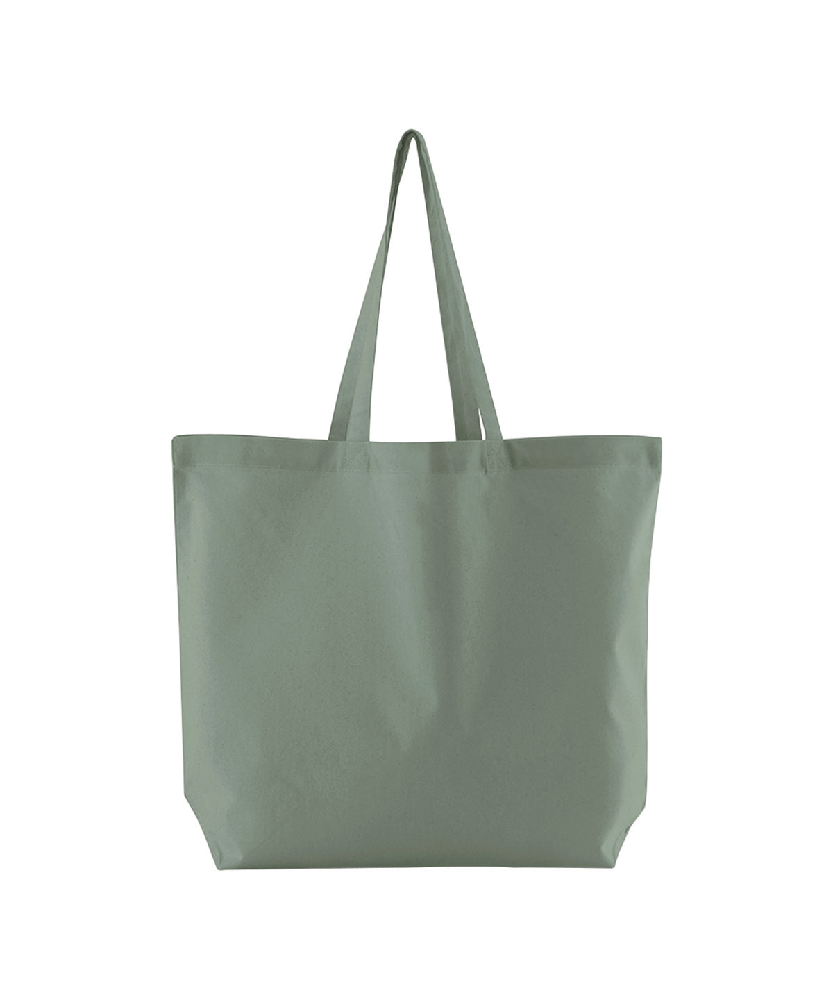 Westford Mill Organic cotton InCo. maxi bag for life in Dusty Green, front view