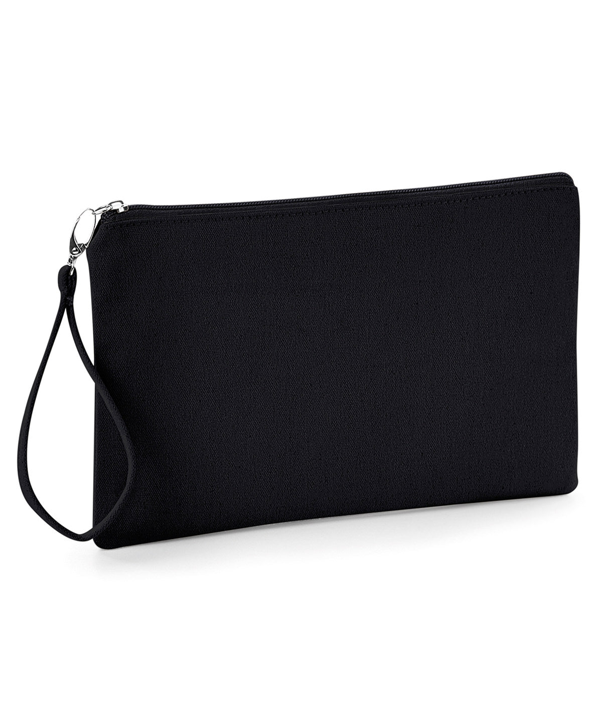 Westford Mill Canvas wristlet pouch, lifestyle photo