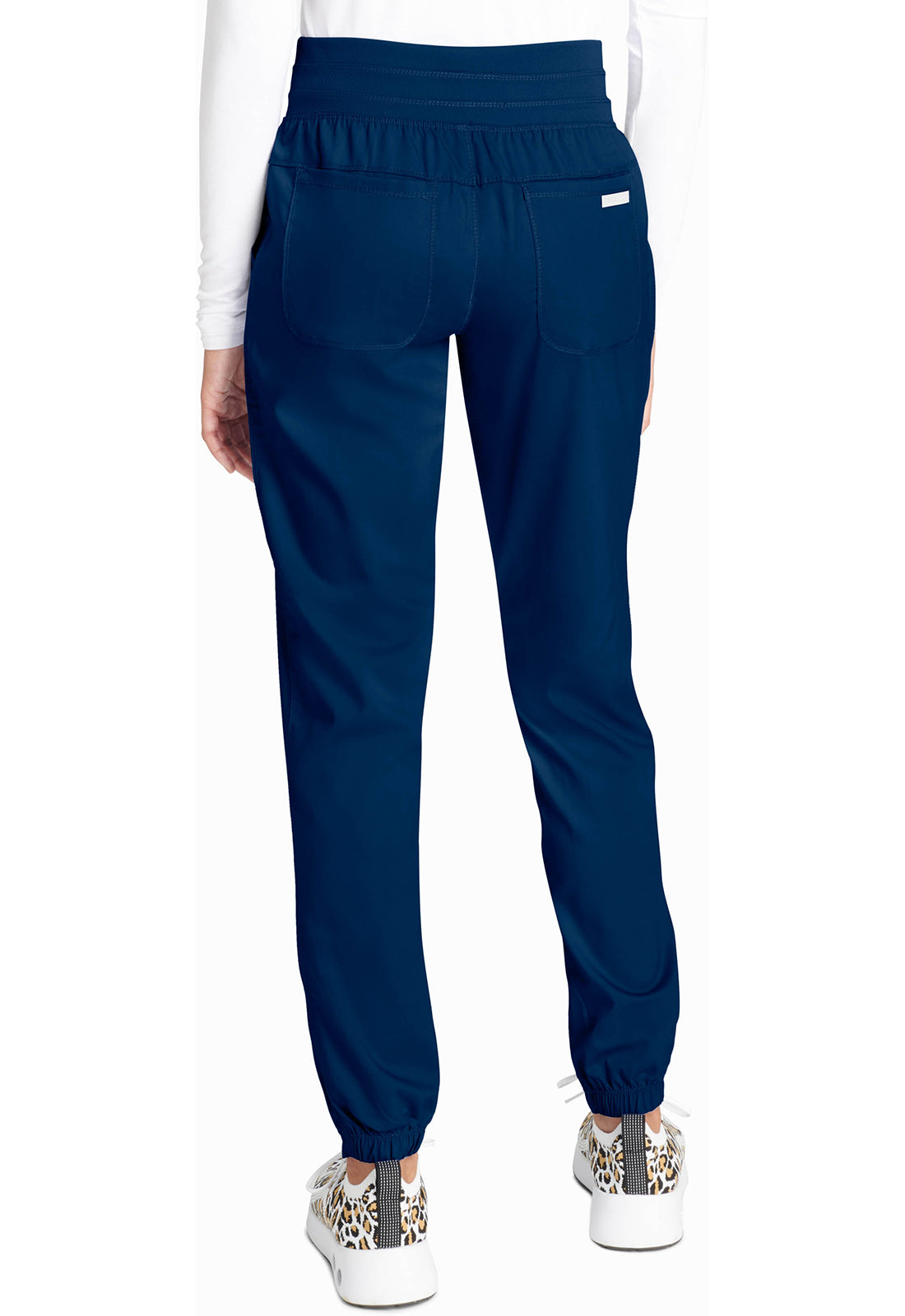 Cherokee WWE011 Natural Rise Jogger - Navy (back)