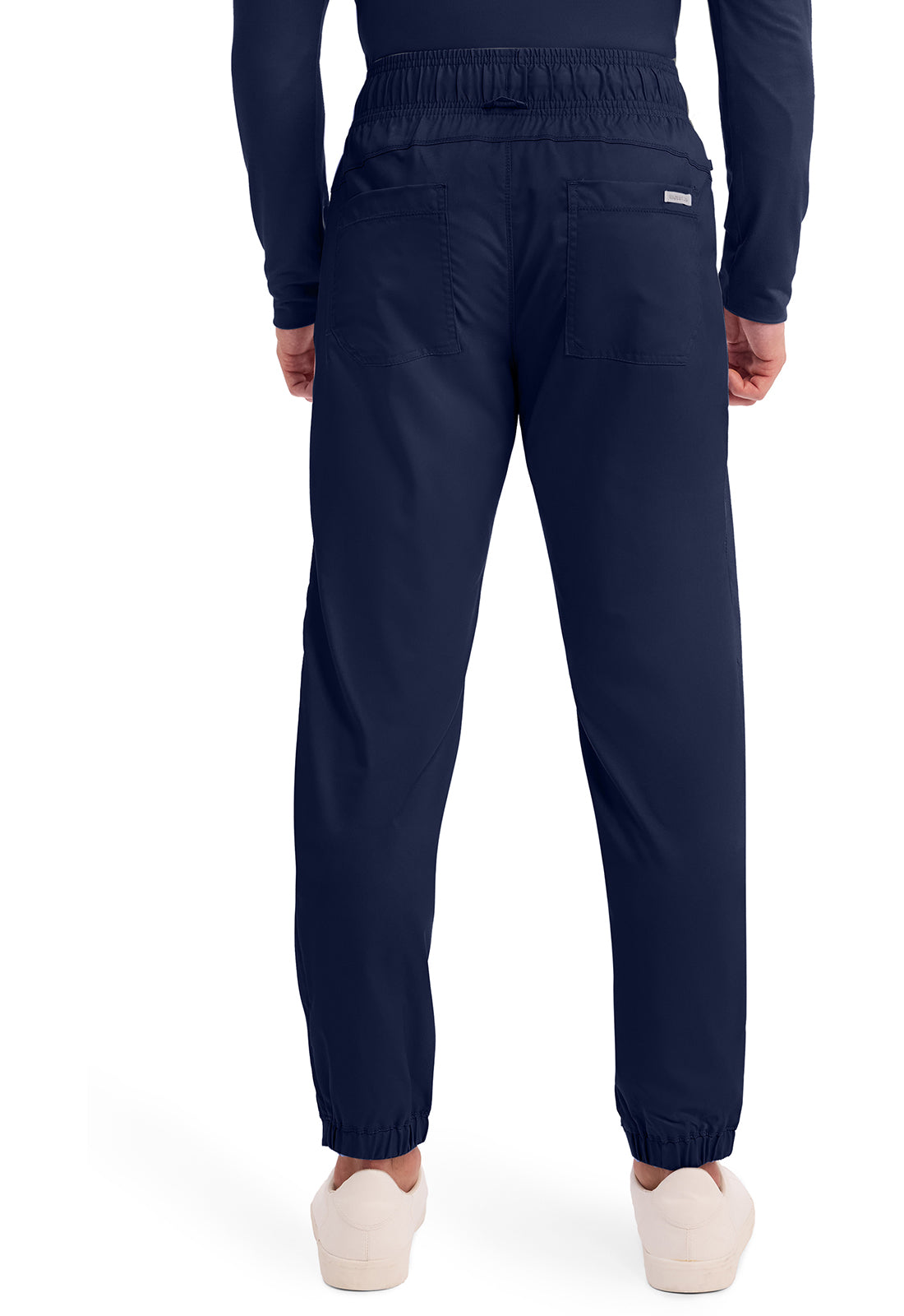 Cherokee WWE012 Men's Natural Rise Jogger - Navy (back)